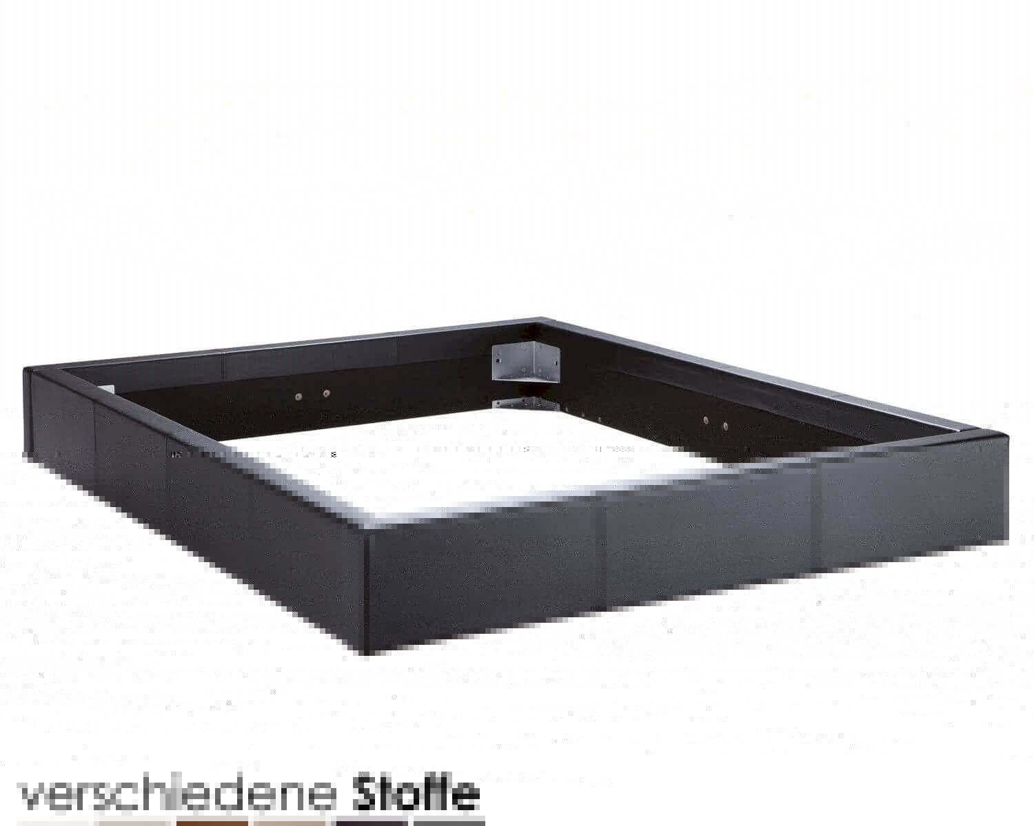 Hasena Dream-Line Bettrahmen Lungo 28/4S 160x200 cm / PK3 Alpina 394 Smoke