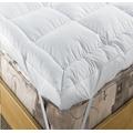 EXTRA DEEP 5" (12.5 cm) LUXURY Goose Feather and 15% Down Mattress Topper, KING Bed Size By Viceroybedding