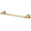 Kingston Brass Heritage 18" Wall Mounted Towel Bar Metal in Yellow | 2.5 H in | Wayfair BA1752PB