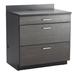 Safco Products Company 3-Drawer Vertical Filing Cabinet Wood in Gray | 36 H x 36 W x 25 D in | Wayfair 1703AN