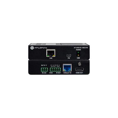 Atlona HDMI Over 100M HDBaseT Receiver - Black - AT-UHD-EX-100CE-RX