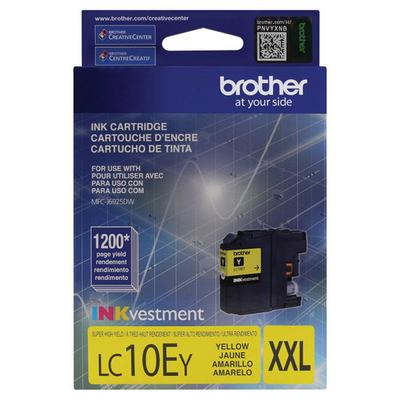 Brother LC10EY XL High-Yield Ink Cartridge - Yellow