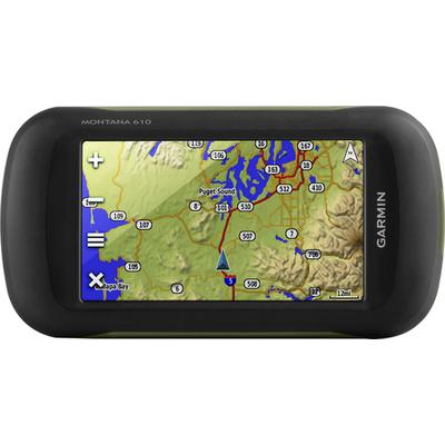 Garmin Montana 610 4" Handheld GPS - Black/Green - 010-01534-00