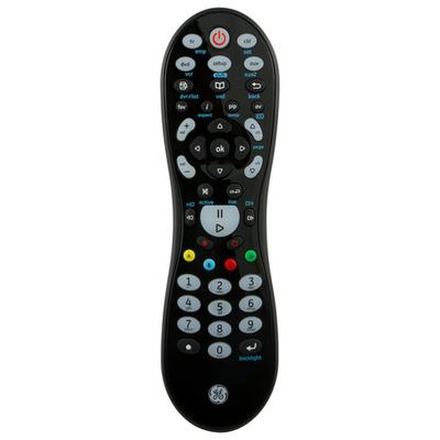 GE 8-Device Universal Remote - Black - 25007