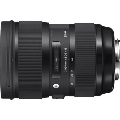 Sigma 24-35mm f/2 DC HSM Art Standard Zoom Lens for Nikon - Black - 588955