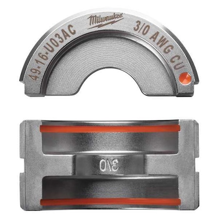 MILWAUKEE TOOL 49-16-U03AC 3/0 Copper U Style Die