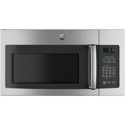 GE 1.6 Cu. Ft. Full-Size Microwave - Stainless Steel - JNM3163RJSS