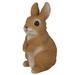 Hi-Line Gift Ltd. Standing Rabbit Statue Resin in Brown | 6.25 H x 3 W x 4 D in | Wayfair 87739-A