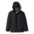 Columbia Youth Boys Watertight Jacket Waterproof Rain Jacket, BLACK, Size L