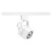 JUNO LIGHTING R714 WH Track Fixture, Cast Cube, 50W, 120V