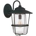 Capital Creekside 18 1/2" High Black Outdoor Wall Light