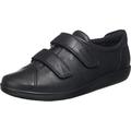 ECCO Damen Soft 2.0 Hohe Sneaker Trainer, Black Sole, 38 EU