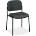 HON Stackable Armless Stackable Chair Metal/Fabric in Gray/Black | 32.75 H x 21.25 W x 21 D in | Wayfair HVL606.VA19