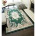 Green 48 x 0.63 in Area Rug - The Conestoga Trading Co. Oriental Handmade Tufted Wool Emerald Rug Wool | 48 W x 0.63 D in | Wayfair