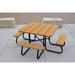 Frog Furnishings Cora ADA Square Outdoor Table Plastic | Wayfair PB4CEDSQPICADA