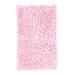 Black 32 x 0.75 in Area Rug - The Conestoga Trading Co. Shag Cotton Pink Area Rug Metal | 32 W x 0.75 D in | Wayfair CNTC4522 27671878
