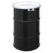 ZORO SELECT CQ3005 Open Head Transport Drum, Steel, 30 gal, Unlined, Black