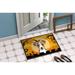 Caroline's Treasures Halloween Jack Russell Terrier Non-Slip Outdoor Door Mat Synthetics | 18 W x 27 D in | Wayfair BB1818MAT