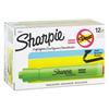 Sharpie Smear Guard Tank Style Highlighters Green SAN25026 12 Pack