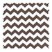 Sheetworld Chevron Zigzag Fabric in Brown | 44 W in | Wayfair W107