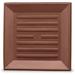 Crescent Garden Universal Square Planter Saucer Plastic in Brown | 15 H x 15 W x 20 D in | Wayfair A982233T