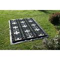 Hawklok 8x4ft PLASTIC SHED BASE KIT FOR A GARDEN SHED + MEMBRANE & CLIPS