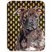 Caroline's Treasures Halloween Candy Corn Staffordshire Bull Terrier Staffie Glass Cutting Board Glass | 0.15 H x 11.25 W x 15.38 D in | Wayfair