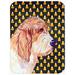 Caroline's Treasures Halloween Candy Corn Petit Basset Griffon Vendeen Glass Cutting Board Glass | 0.15 H x 11.25 W x 15.38 D in | Wayfair