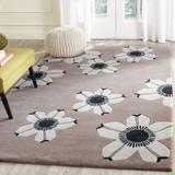 Brown 48 x 0.63 in Area Rug - Latitude Run® Quandro Handmade Tufted Wool Area Rug Wool | 48 W x 0.63 D in | Wayfair LTRN3000 28394994