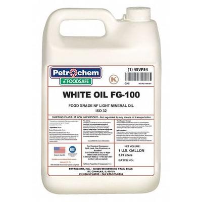 PETROCHEM WO FG-100-001 Mineral Hydraulic Oil, Food Grade, ISO 100, 1 Gal.