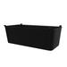 Rev-A-Shelf Basket Liners for Rev-A-Shelf CB Series Closet Baskets Fabric in Black | 7.79 H x 18 W in | Wayfair CBL-182011-B-1