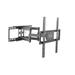 Emerald Full Motion Wall Mount Holds up to 88 lbs in Black | Wayfair GF-P1124-1173