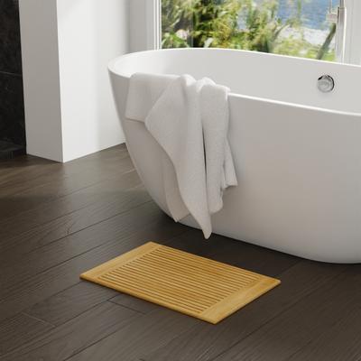 Pacifica Teak Wood Bath Mat