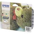 Epson Teddybear Multipack: 4 x 8ml Original Ink Cartridges