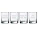 Susquehanna Glass Gin Joint 4 Piece Whiskey Glass Set Glass | 4.125 H x 3.25 W in | Wayfair WAY-0012-912-4