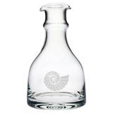 Susquehanna Glass Nautilus Double-Spouted Carafe Glass | 9 H x 3 W in | Wayfair WAY-1118-866