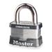 MASTER LOCK 5KA-3358 Padlock, Keyed Alike, Standard Shackle, Rectangular Steel