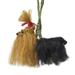 Arcadia Home Yorkie Hand-Knit Ornament in Black/Yellow | 2.5 H x 2.5 W in | Wayfair OAYor