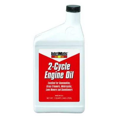 LUBRIMATIC 11527 Motor Oil, 2-Cycle, SAE 40, 1 Qt.