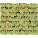 Dakota Fields Dake Pistachio Spice Deer Plush Fleece Throw Blanket Microfiber/Fleece/Microfiber/Fleece | 80 H x 60 W in | Wayfair BRSD9706 29857807