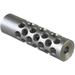 Shrewd #2 Muzzle Brake 22 Caliber - #2 Muzzle Brake 22 Caliber 9/16-24 Ss Silver