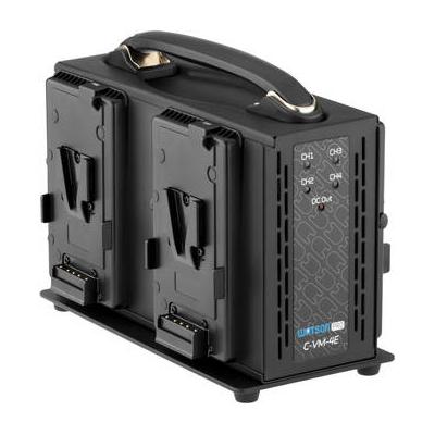 Watson Pro Quad Position Li-Ion Simultaneous Battery Charger (V-Mount) C-VM-4E