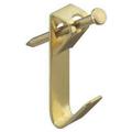 National Hardware V2530 Series N260-018 Picture Hanger 10 lb Weight Capacity Steel Brass 5 Pack