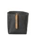 BIDKhome Composite Pot Planter Composite, Latex in Black | 5.1 H x 4.3 W x 4.3 D in | Wayfair 38520-BLK