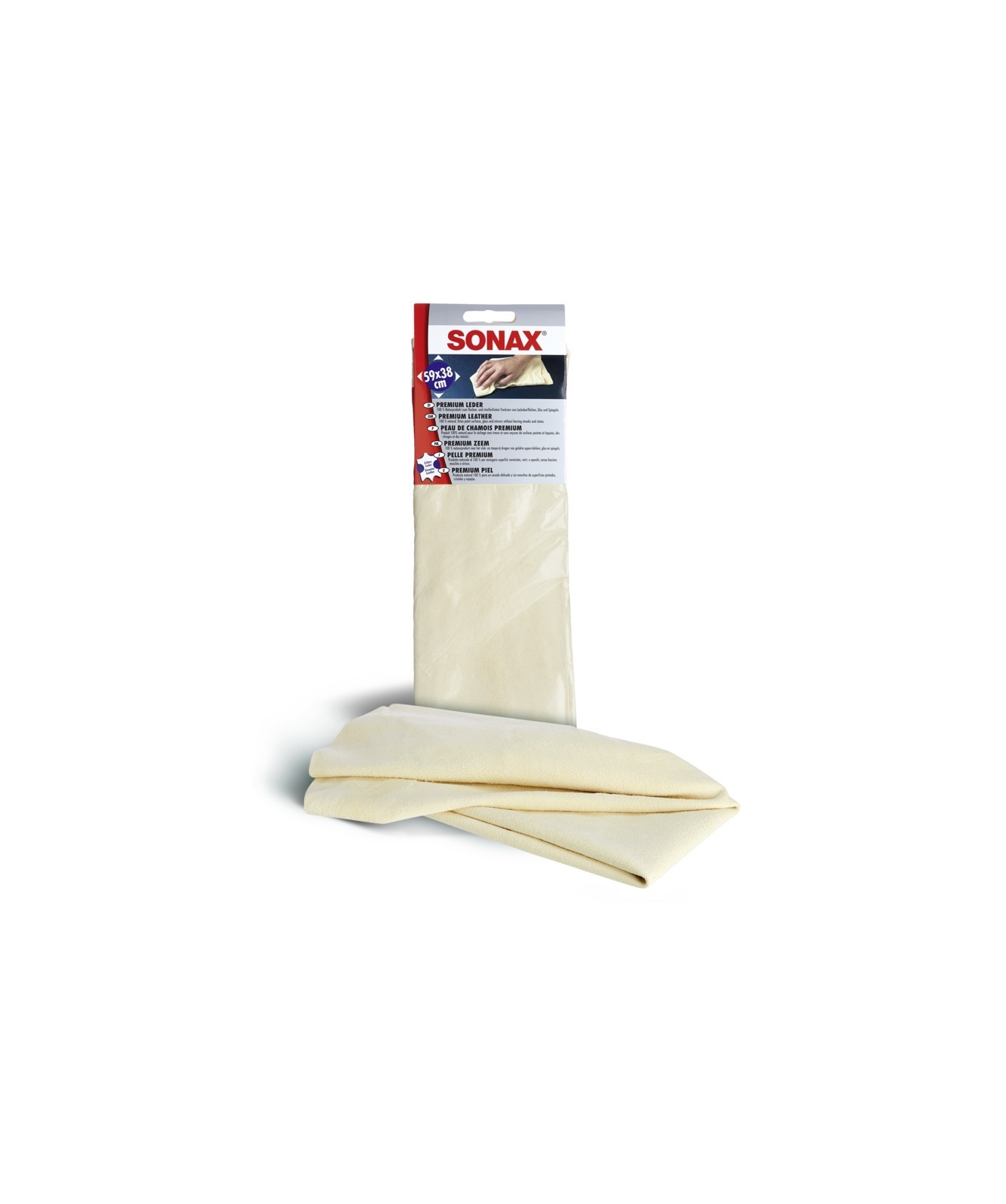 SONAX Premium Leder Reinigungstücher 1x 04163000 Image