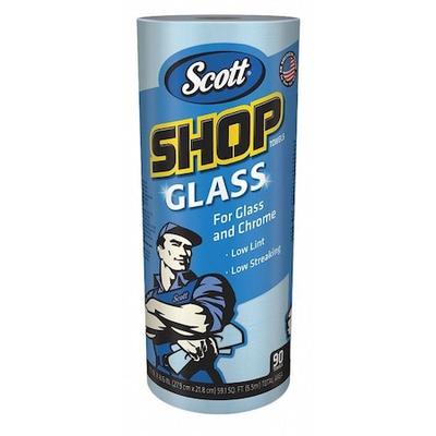 KIMBERLY-CLARK PROFESSIONAL 32896 Scott Shop Towels Glass (32896), Blue Shop