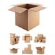 Wellpack Europe 10 x xLARGE HEAVY DUTY PACKING MOVING HOUSE SHIPPING BOXES 24x24x24" / 61CM BOX