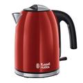 Russell Hobbs 20412 Stainless Steel Electric Kettle, 1.7 Litre, Red