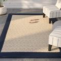 Blue/Navy 48 W in Area Rug - Breakwater Bay Dartmouth Indoor/Outdoor Reversible Area Rug - Navy | Wayfair BRWT4281 30401793