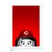 Cincinnati Reds Rosie Red 24" x 32" Minimalist Mascot Art Giclee